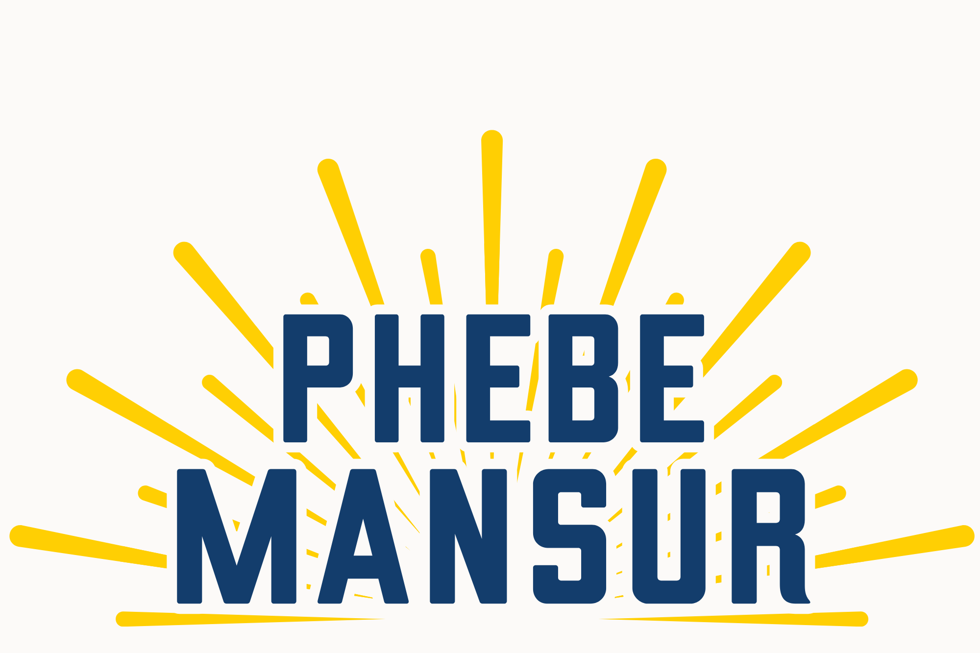 Phebe Mansur Campaign Logo